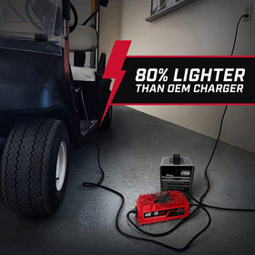 FORM charger with extended 16ft power cable highlighting installation flexibility