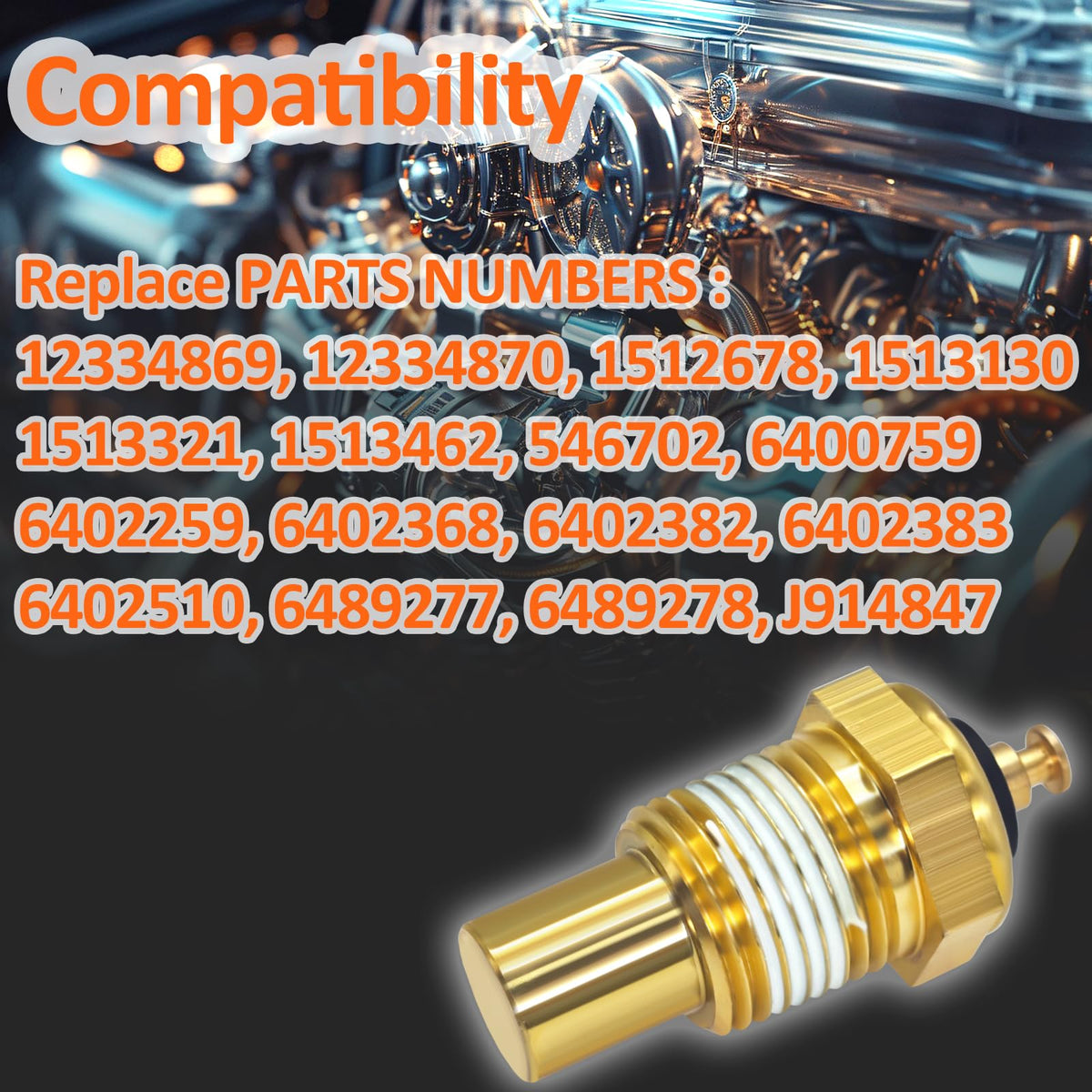 Formiden brass sensor close-up showing NPT thread for reliable sealing