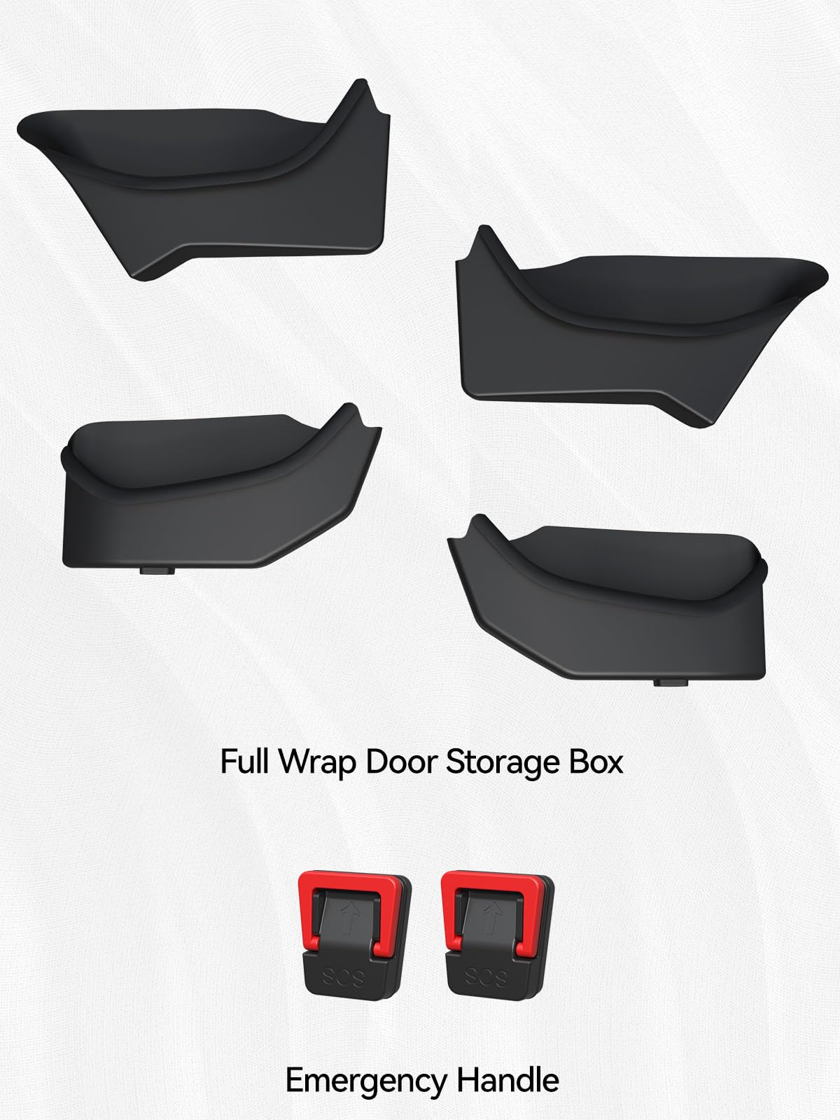 Foronetry door release strap detail showing emergency access retention benefit