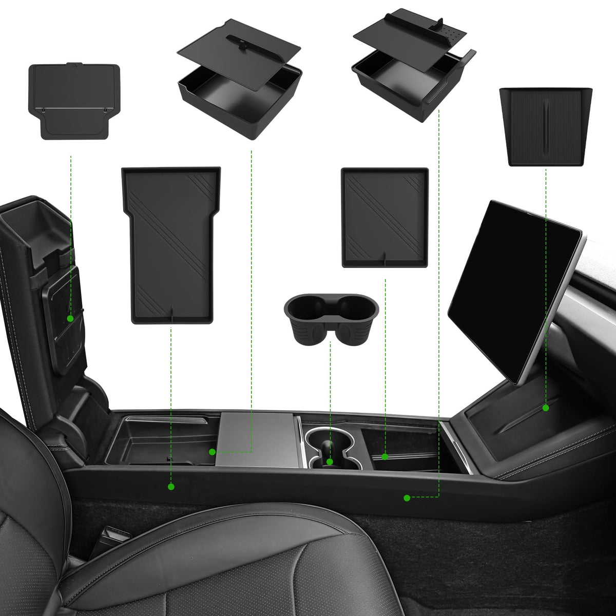 Foronetry front packaging showing complete 9-piece set and neat layout benefit
