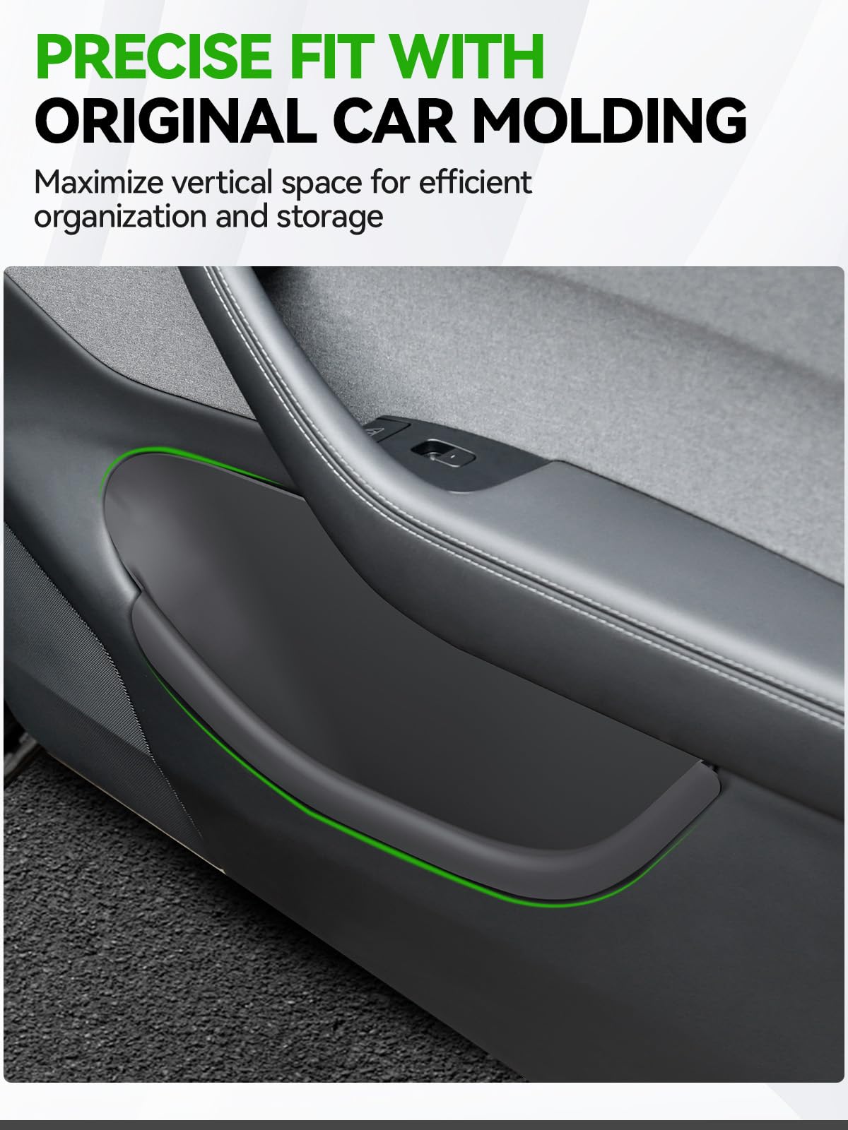 Foronetry installed in front door lifestyle view showing tidy, OEM look