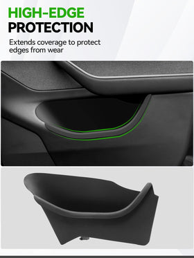 Foronetry installed in rear door with items showing quick-access convenience