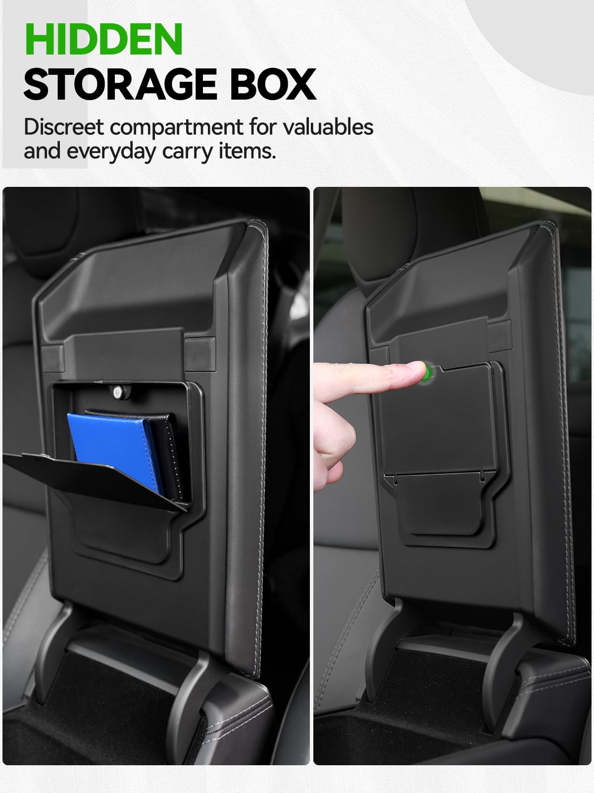 Foronetry lower trays and cup insert showing separated storage to prevent spills