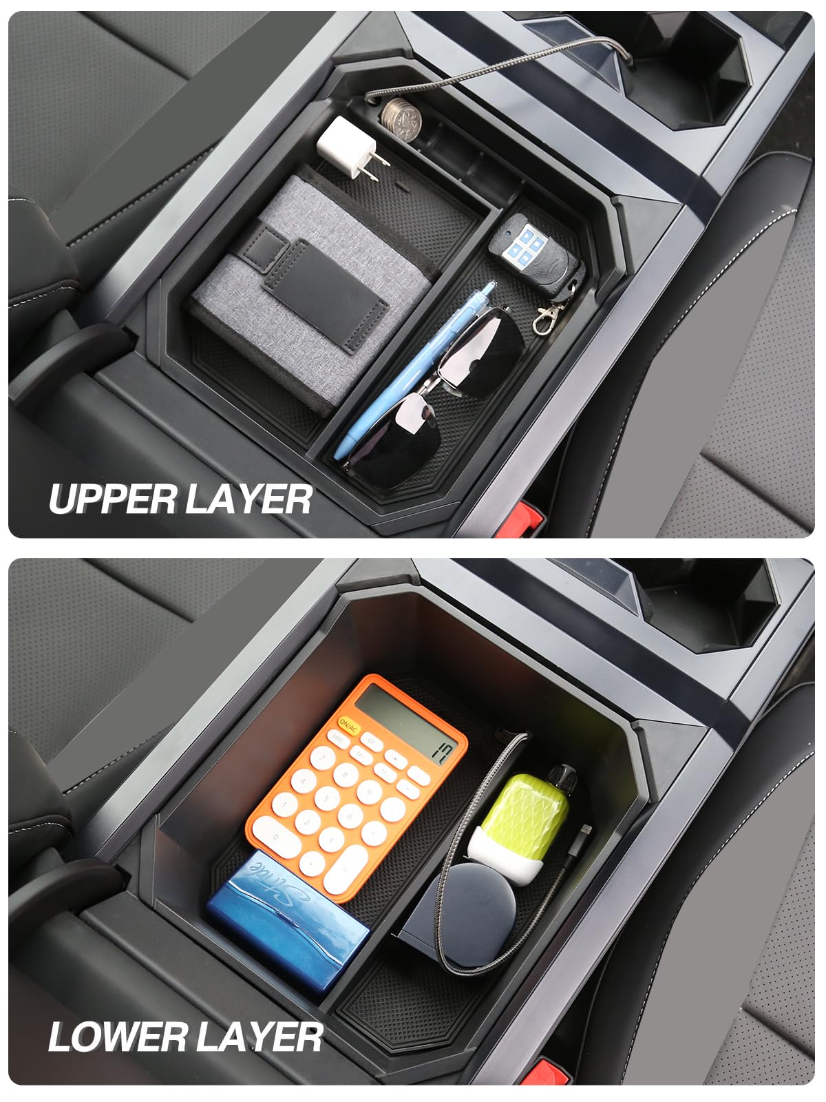 Foronetry removable rubber liners detail prevents slipping and noise