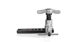 FORSUN flaring tool die sizes layout demonstrating six dies 1/4 to 3/4 inch, quick selection