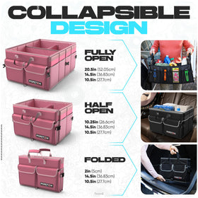 FORTEM collapsed flat for compact storage saving trunk and garage room