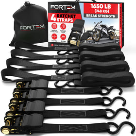 FORTEM front packaging showing complete 4-pack kit and pouch for easy storage