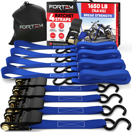 FORTEM front pack shot showing full 4-pack kit and organized pouch benefit