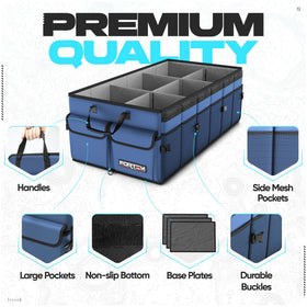 FORTEM internal compartments detail displaying organized storage benefits