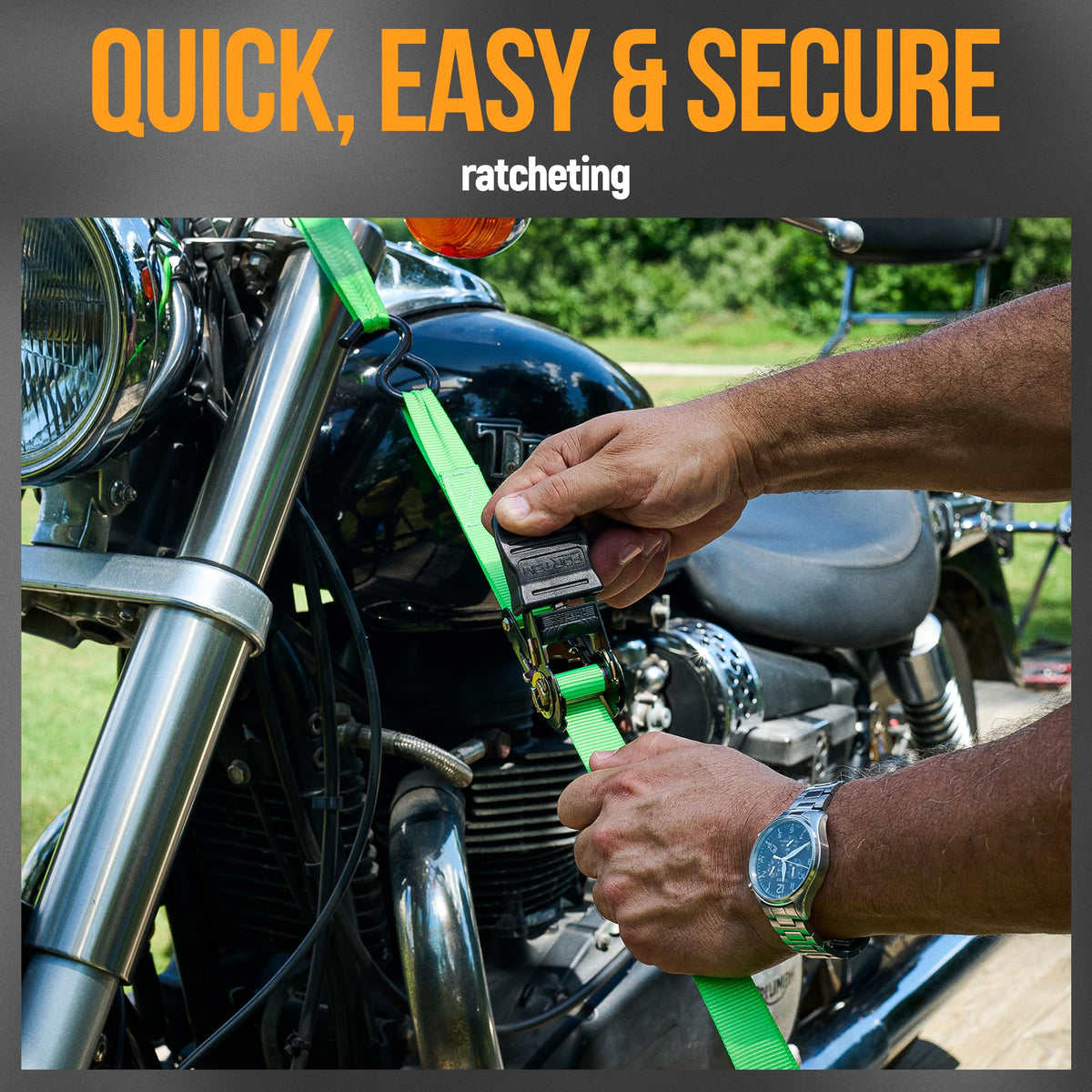 FORTEM S-hook coated finish visible to prevent rust and improve long-term durability