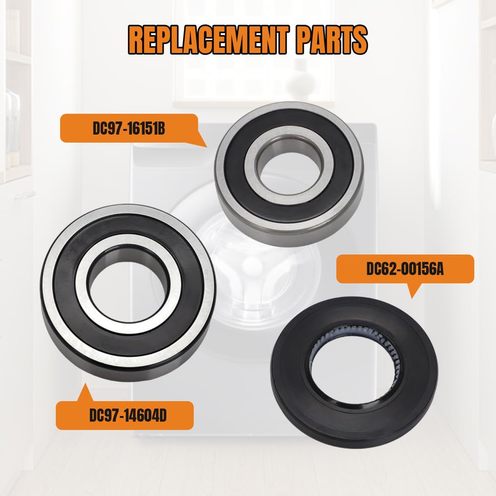 Foruly bearings side profile comparison illustrating size and fit benefit: direct OEM match