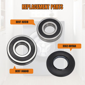 Foruly bearings side profile comparison illustrating size and fit benefit: direct OEM match