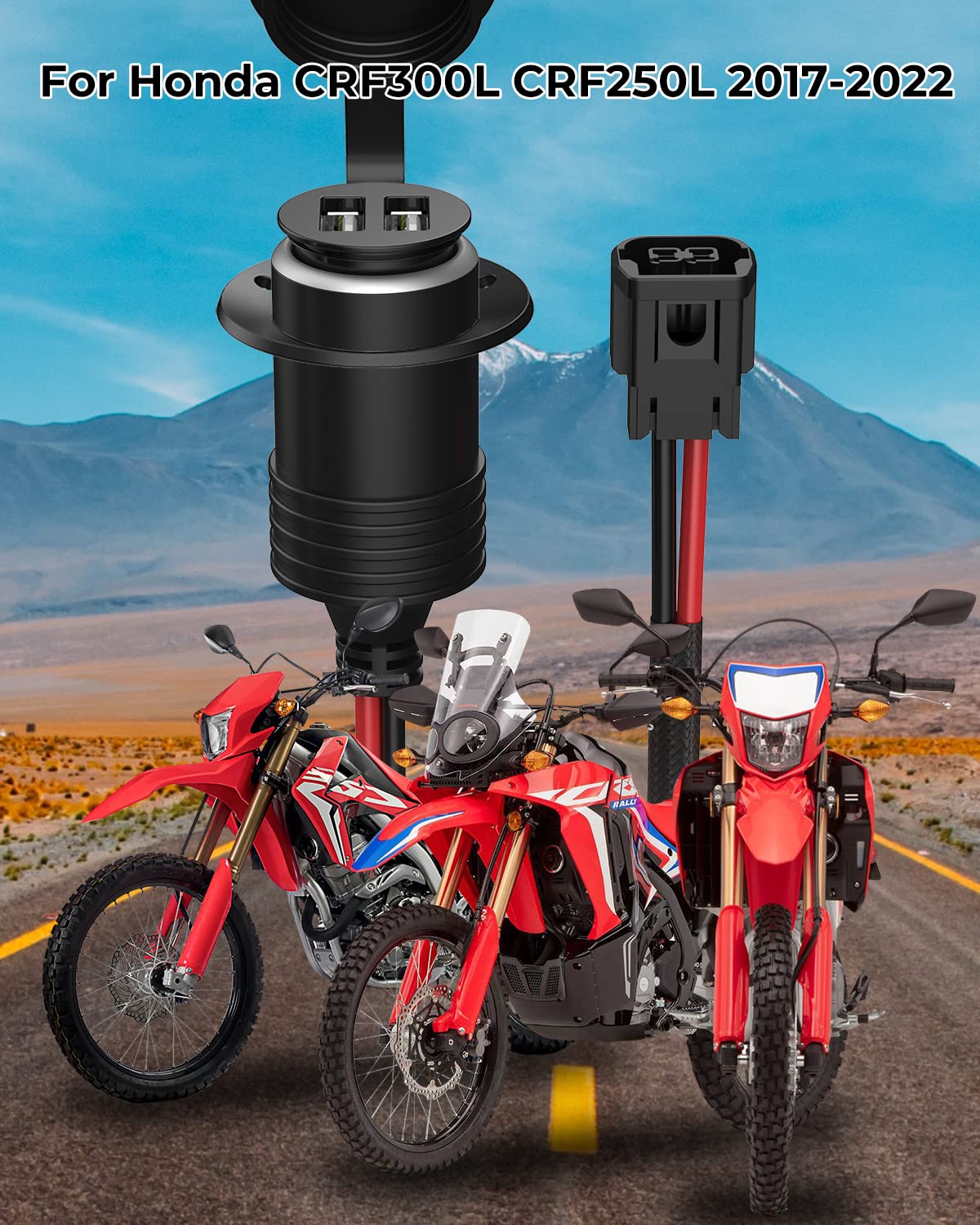Foruly mounting clamp with rubber ring for stable vibration-resistant hold