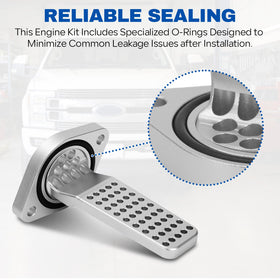 Foruly size comparison beside ruler showing compact dimensions for straightforward installation