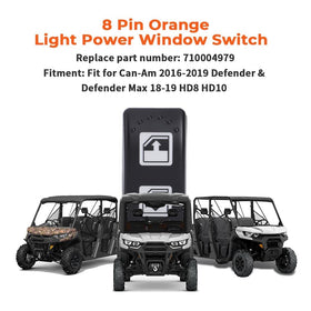 Foruly switch next to coin showing compact size and fitment benefit