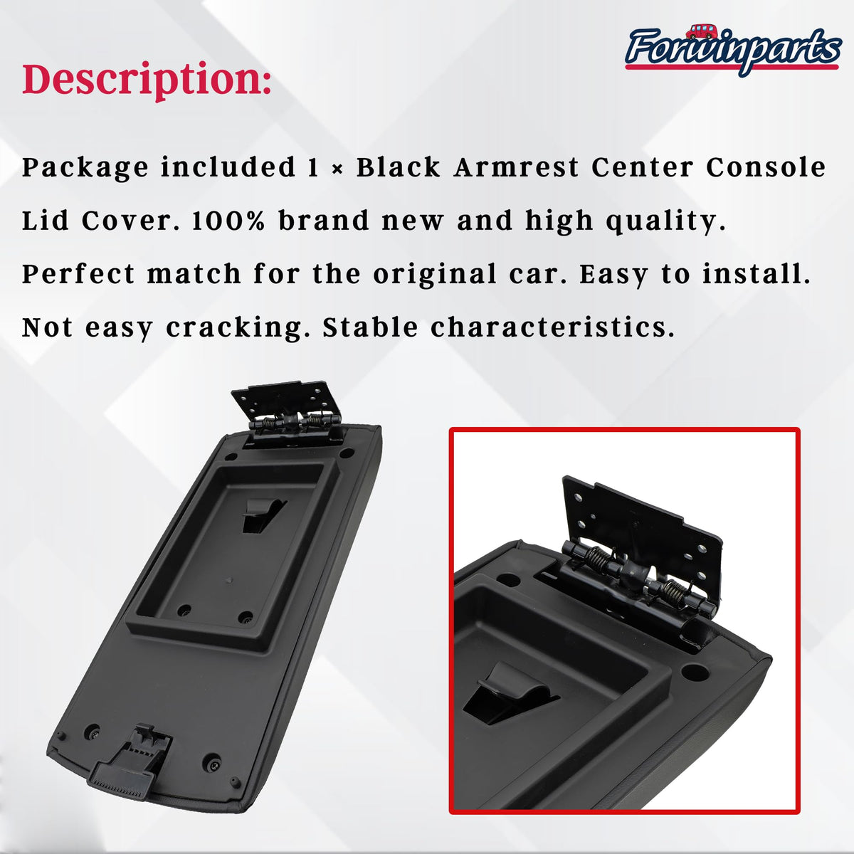 Forwinparts installed in Ford Flex interior illustrating seamless OE-like fit and comfort