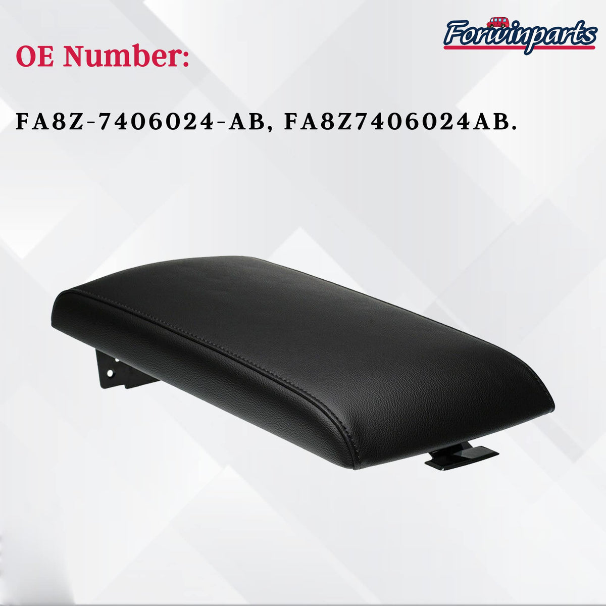 Forwinparts close-up of stitching on armrest cover showing precise seams and durable finish
