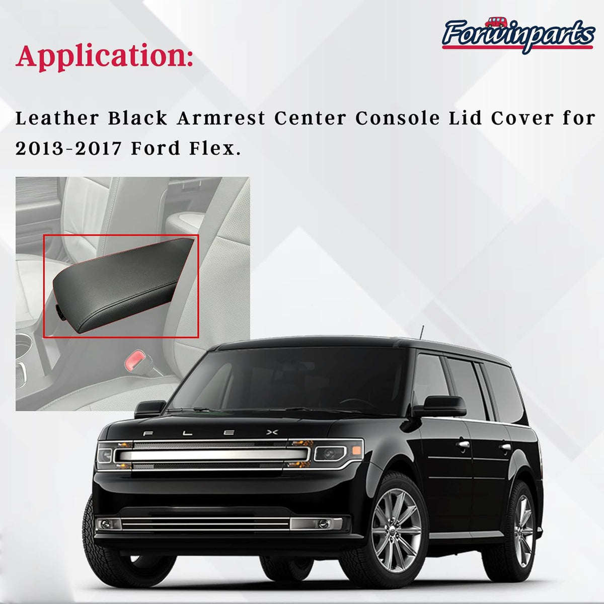 Forwinparts detail of superfine fiber leather texture demonstrating soft feel and easy cleaning
