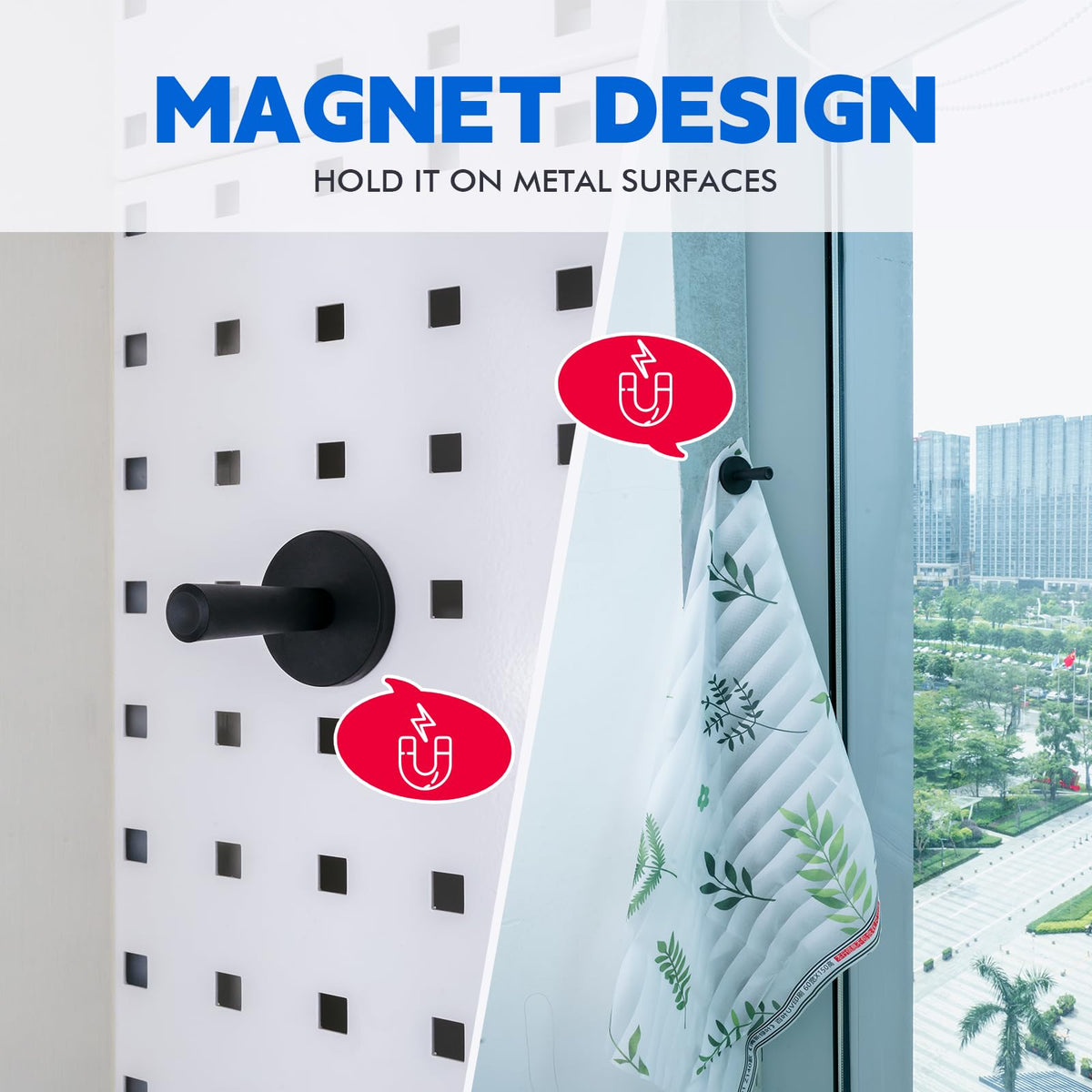 FOSHIO six car magnets holding vinyl steady during positioning to avoid slippage
