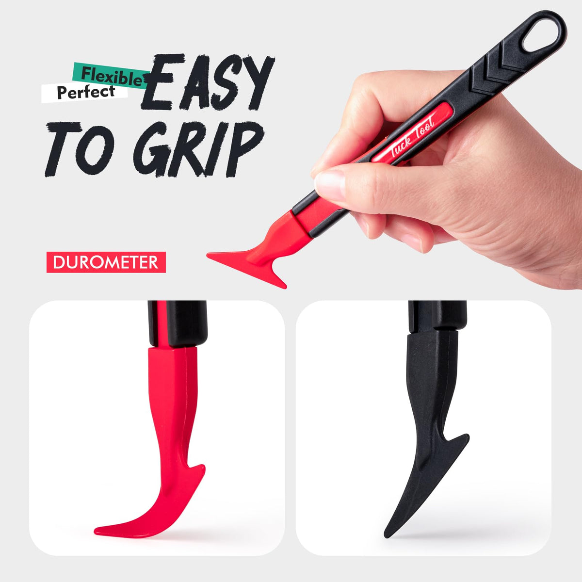 FOSHIO close-up rounded tip edge preventing cuts and protecting vinyl