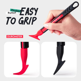 FOSHIO close-up rounded tip edge preventing cuts and protecting vinyl