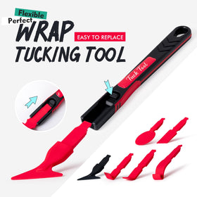 FOSHIO handle with locked tip demonstrating secure grip and safer tucking