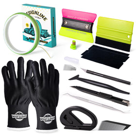FOSHIO kit front layout showing full toolset and organized components for efficient installs