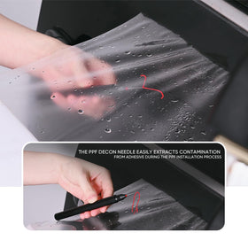 FOSHIO pen-design grip detail emphasizing ergonomic comfort and control benefit