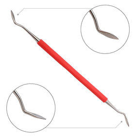 FOSHIO plastic razor scraper blades removing adhesive without scratching glass