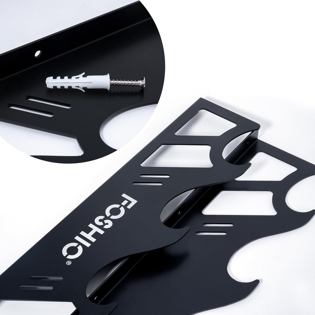 FOSHIO powder-coated finish close-up resisting scratches and corrosion