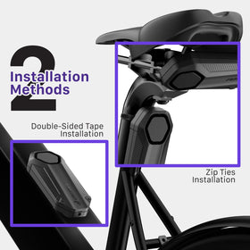 Fosmon remote fob closeup demonstrating quick arming benefit