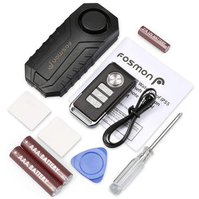 Fosmon scale comparison with credit card showing compact size advantage