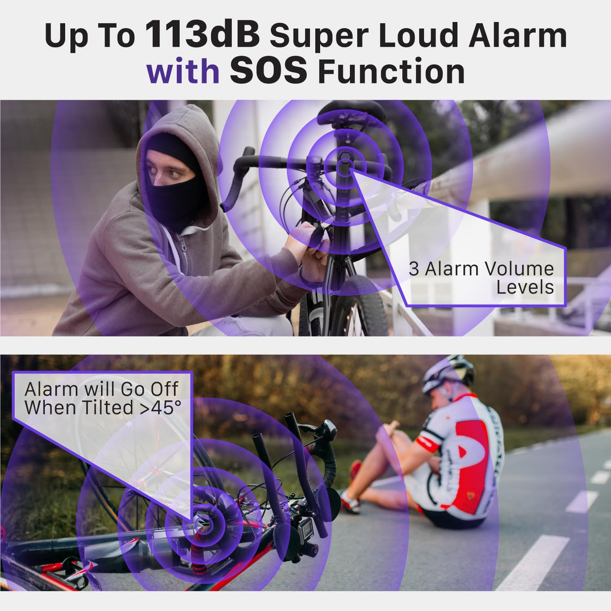 Fosmon side profile highlighting IP65 waterproof seal for durability