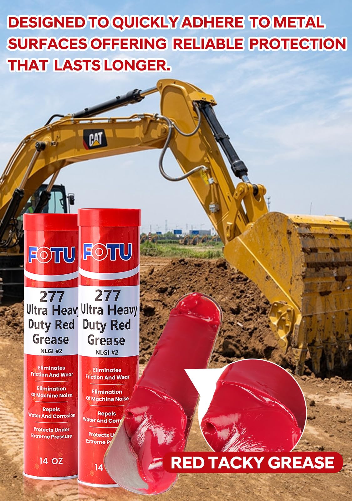 FOTU product label and specs close-up highlighting performance features