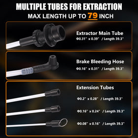 FOUR UNCLES pump handle close-up demonstrating ergonomic grip for easier pumping