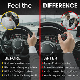 FOURING BL next to a coin showing compact size and easy portability for multiple vehicles
