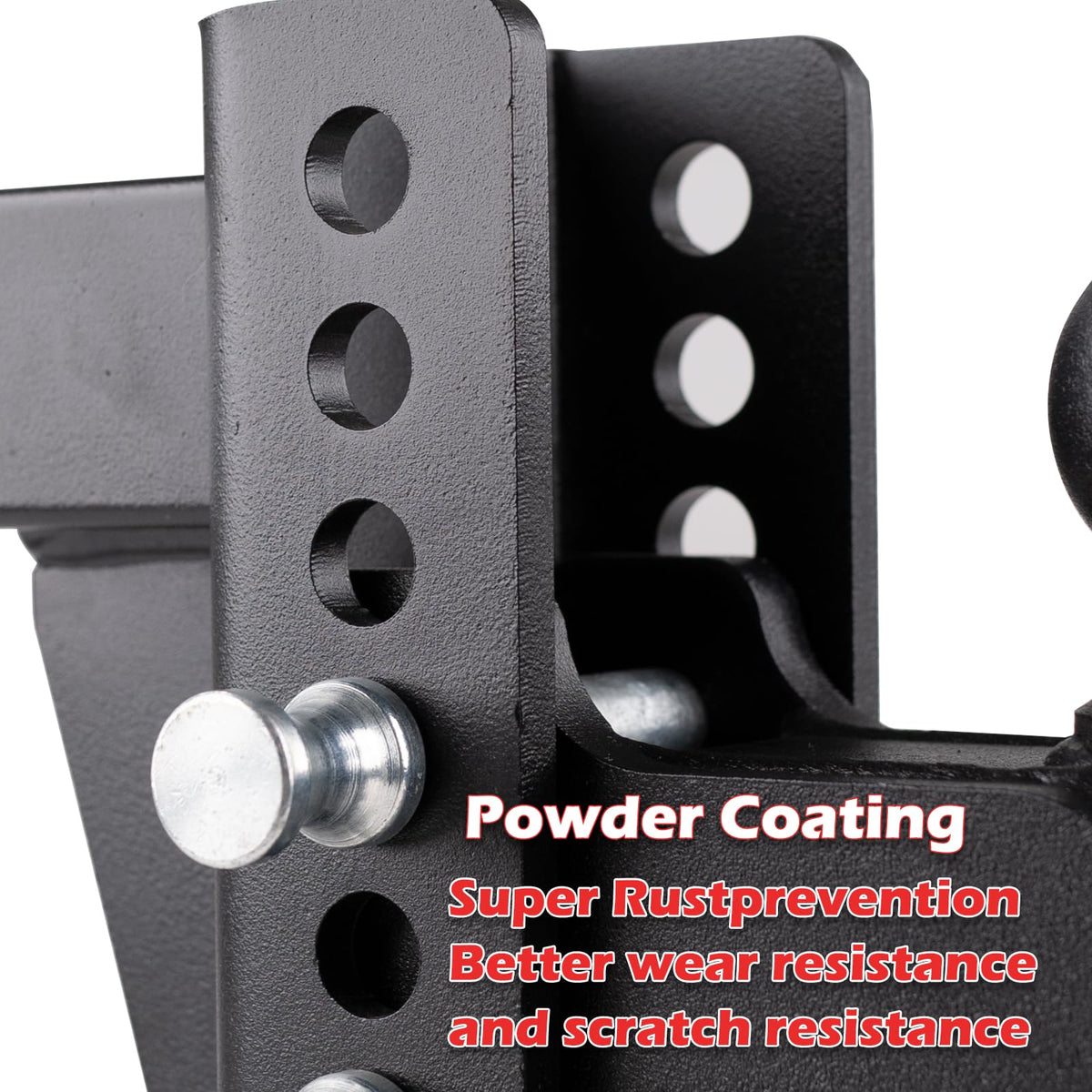 fouwick anti-rattle u-bolt detail reduces play and delivers quieter towing