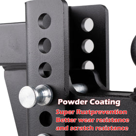 fouwick anti-rattle u-bolt detail reduces play and delivers quieter towing