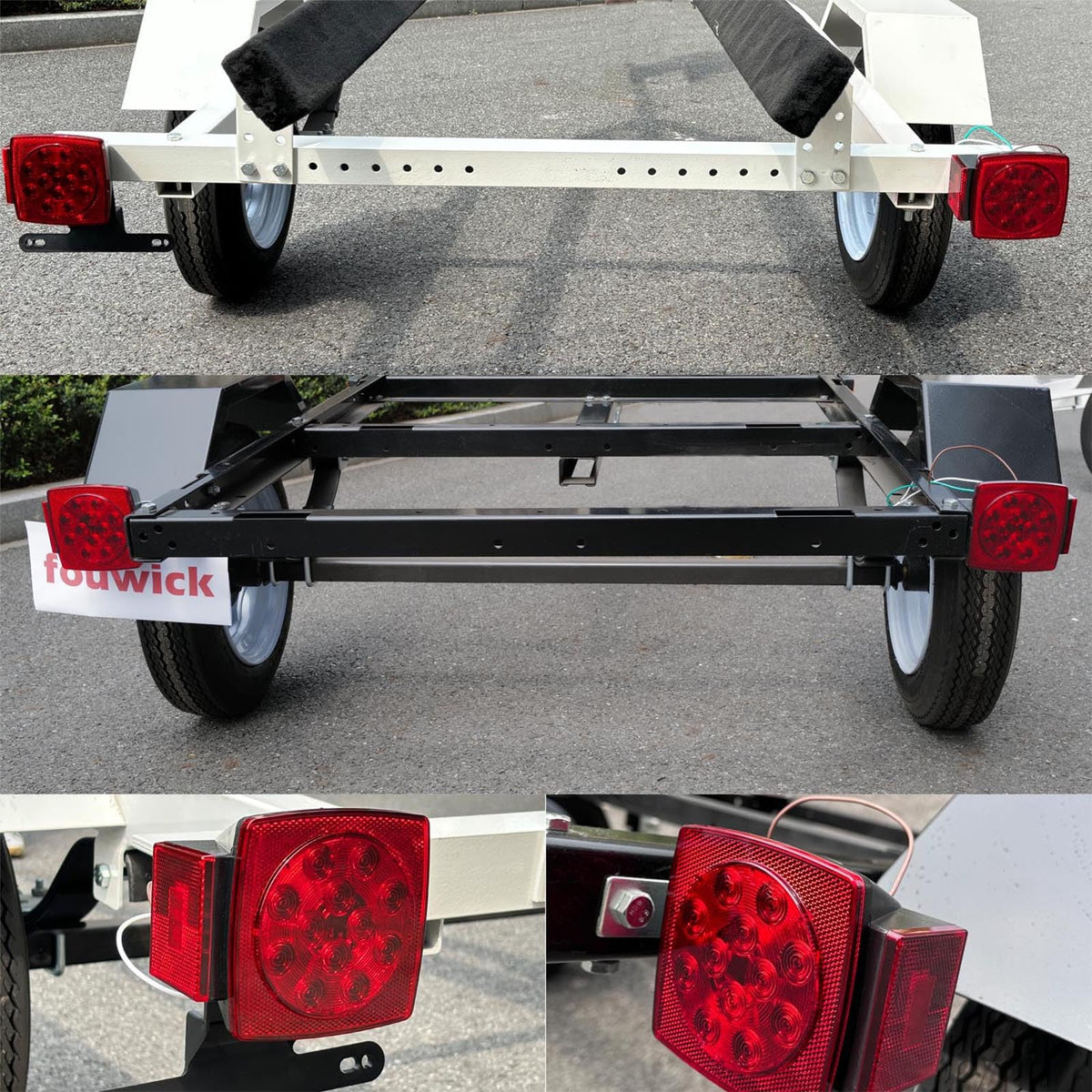 fouwick close-up LED diode array highlighting bright, long-lasting illumination