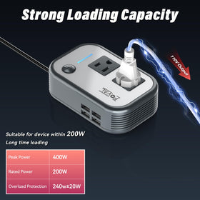 FOVAL powering a laptop in a vehicle to enable mobile work and charging on the go