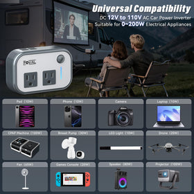 FOVAL packed in a backpack travel kit for easy storage and on-the-road convenience