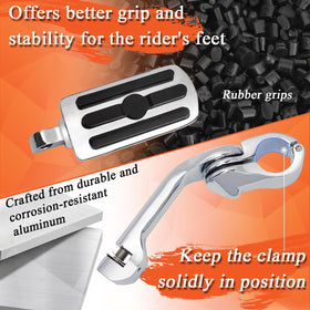 FOVPLUE adjustable arm angle detail showing reversible positioning for custom fit