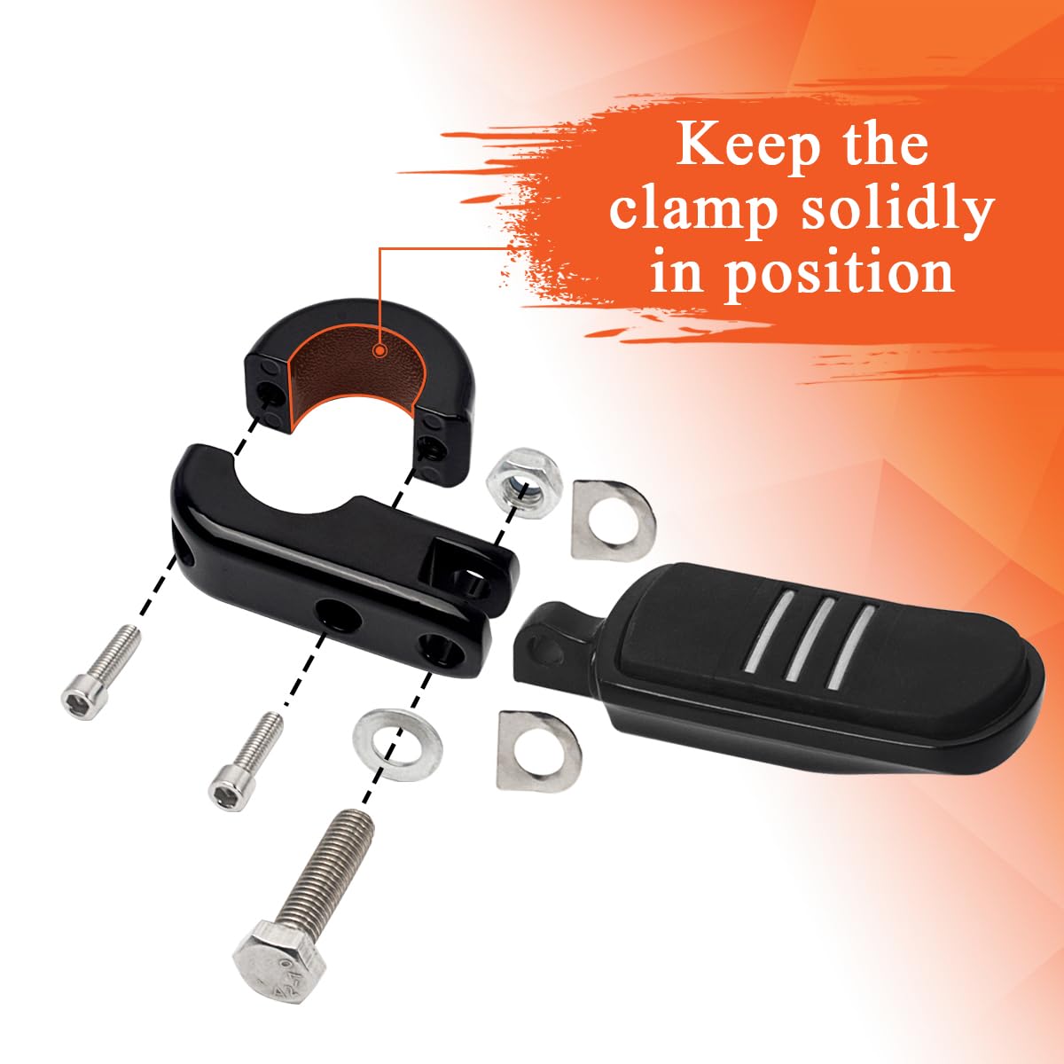 FOVPLUE pivot and angle-adjustment detail showing secure customizable positioning