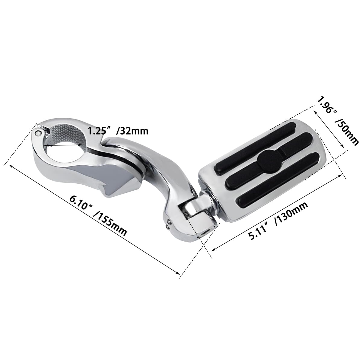 FOVPLUE clamp and supplied Allen wrench hardware for easy installation