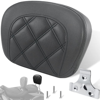 FOVPLUE front view passenger backrest showing fit and style benefits