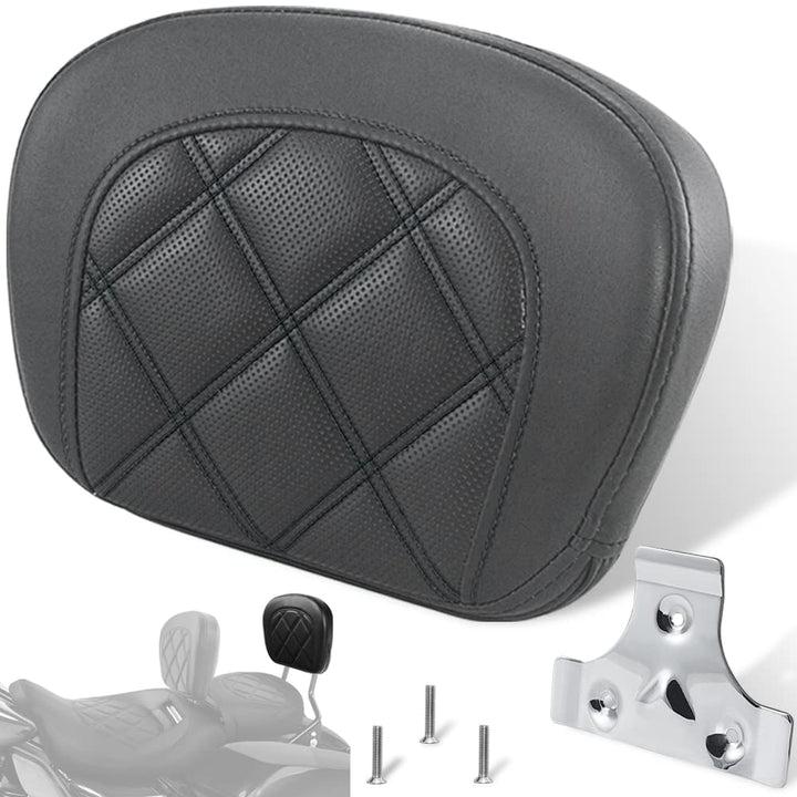 FOVPLUE front view passenger backrest showing fit and style benefits