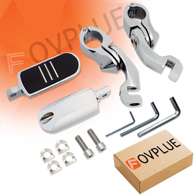 FOVPLUE laid out kit parts and Allen wrench for simple installation convenience