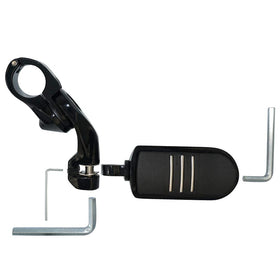 FOVPLUE installed on Road Glide showing compatibility and ergonomic benefit