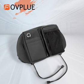 FOVPLUE lifestyle shot on road illustrating convenient access while riding