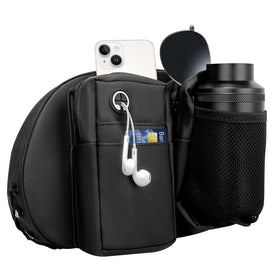 FOVPLUE mesh pocket holding a water bottle for easy reach and hydration